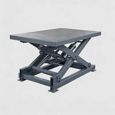custom industrial hydraulic lift tables