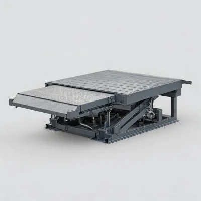 mechanical loading dock leveler