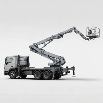 truck boom lift cat